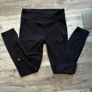 Athleta girls XL / 14 black leggings